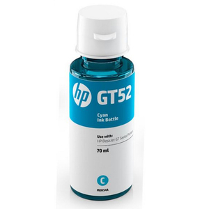 BOUTEILLE D'ENCRE ORIGINAL HP GT52 - CYAN (M0H54AE)