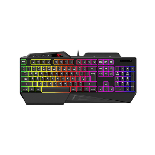 CLAVIER GAMER HAVIT KB488L RGB BACKLIT