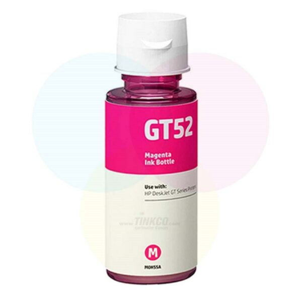 BOUTEILLE D’ENCRE ORIGINAL HP GT52 – MAGENTA (M0H55AE)