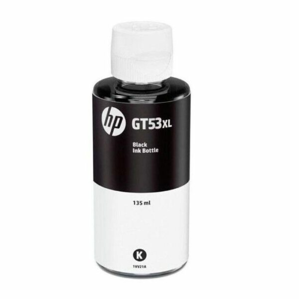 BOUTEILLE D'ENCRE ORIGINAL AUTHENTIQUE HP GT53XL 135 ML NOIR (1VV21AE)