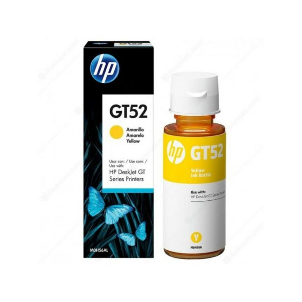 BOUTEILLE D’ENCRE ORIGINAL HP GT52 - JAUNE (M0H56AE)