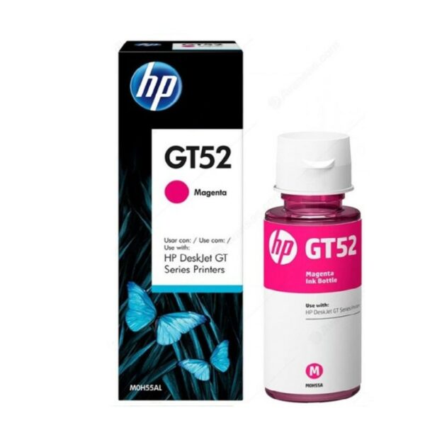 BOUTEILLE D’ENCRE ORIGINAL HP GT52 – MAGENTA (M0H55AE)